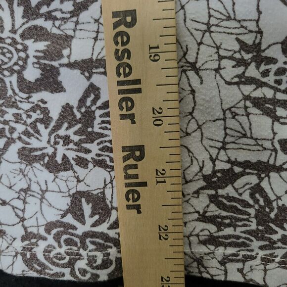 Palm Grove Womens T-Shirt Multi-Color Size XL Cotton Blend Short Sleeve Stretch - Picture 5 of 12